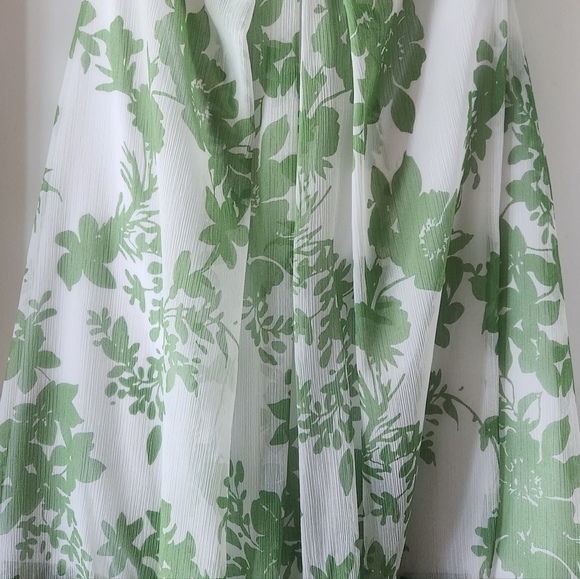 David Bridal Strapless Floral Dress - Picture 6 of 14